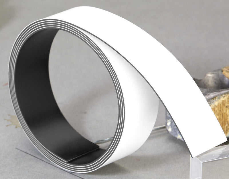 FRANKEN Magnetband 2,0 x 100,0 cm weiß