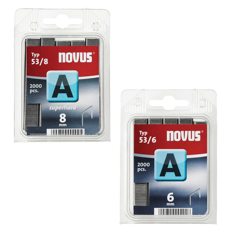 novus Tackerklammern 11.3 mm 6 mm