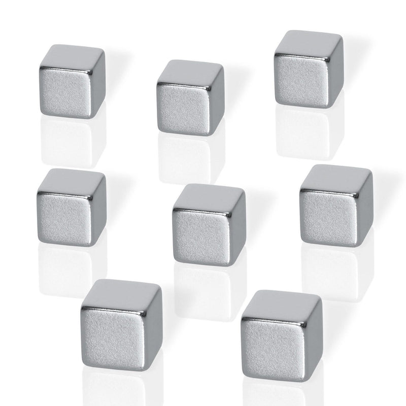 Be!Board® Magnete 1,0 x 1,0 x 1,0 silber