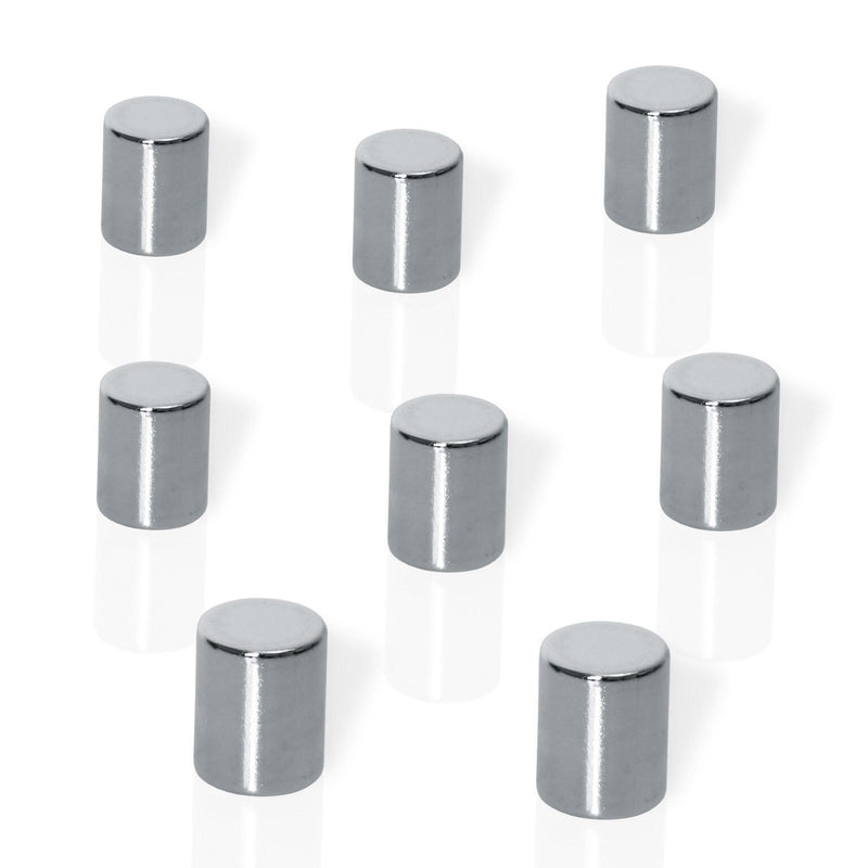 Be!Board® Magnete Ø 0,8 x 1,0 silber