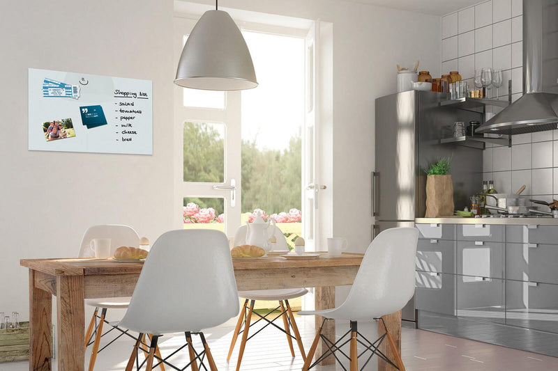 Be!Board® Glas-Magnettafel 60,0 x 40,0 cm weiß