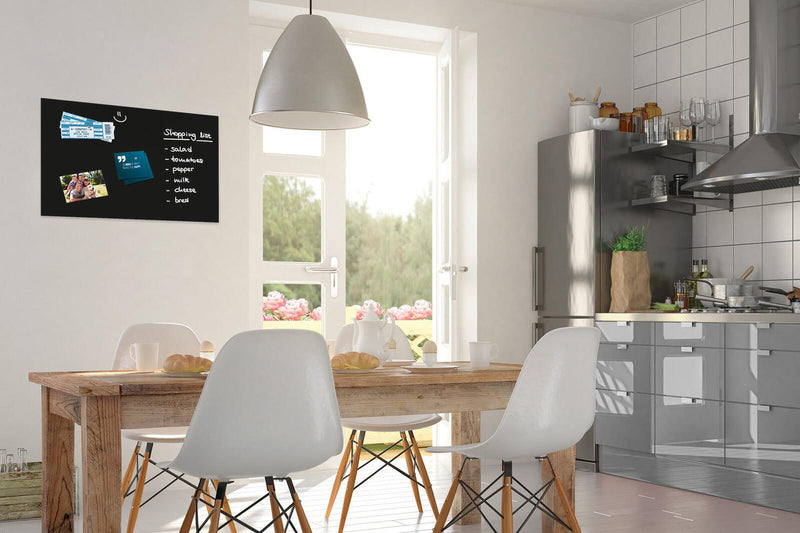 Be!Board® Glas-Magnettafel 60,0 x 40,0 cm schwarz