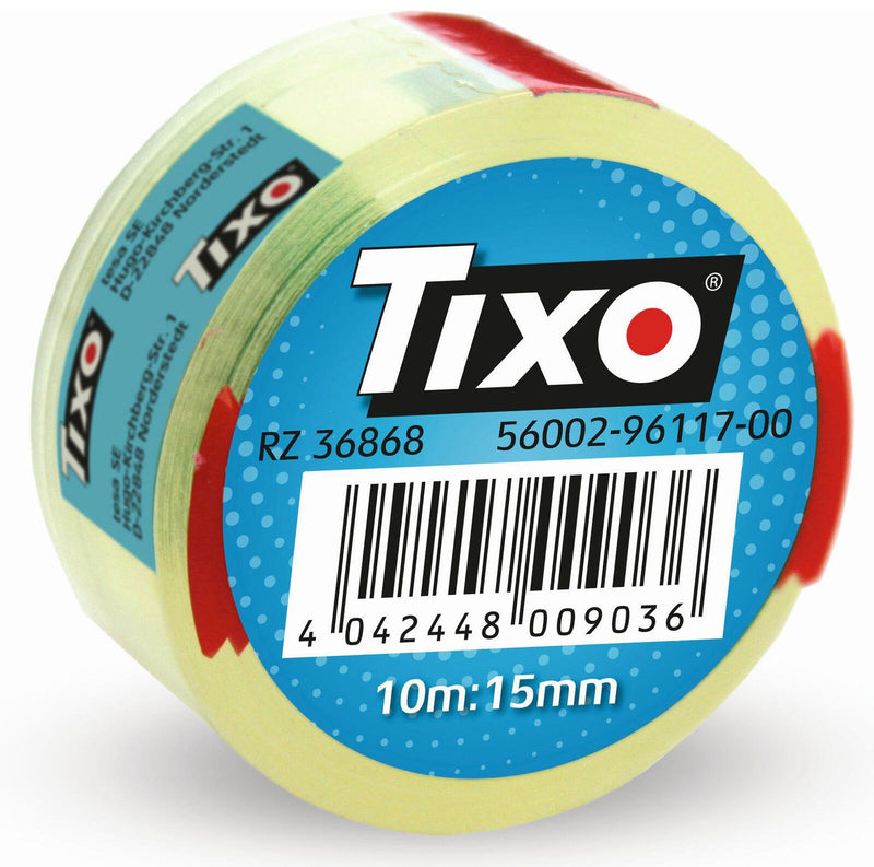 TIXO Klebefilm 15 mm x 10 m transparent