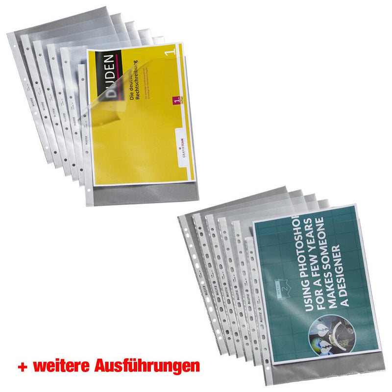 LEITZ Prospekthüllen DIN A4 0.065 mm transparent