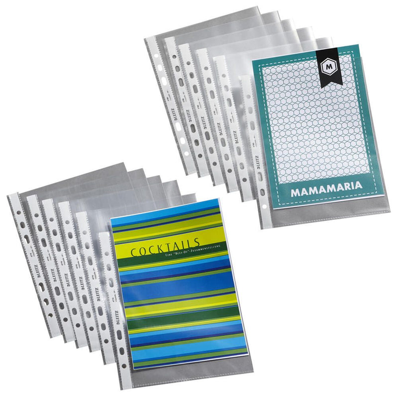 LEITZ Prospekthüllen A5 0.075 mm transparent
