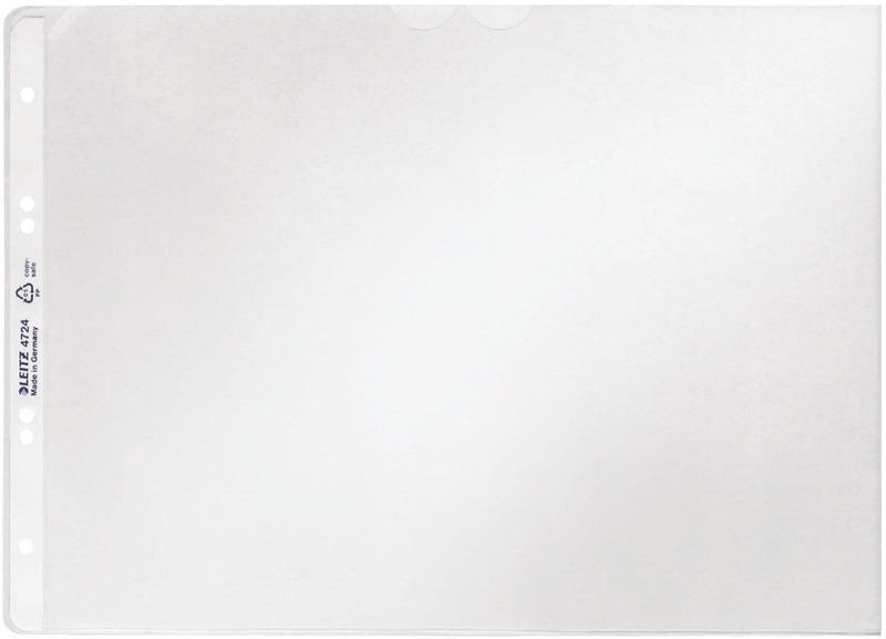 LEITZ Prospekthüllen DIN A4 quer 0.13 mm transparent