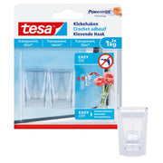 tesa Klebehaken 2 cm x 5.5 cm transparent