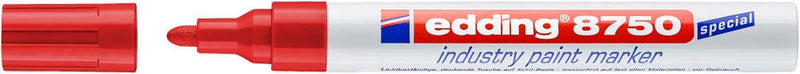 edding 8750 Lackmarker 2.0 - 4.0 mm Rot