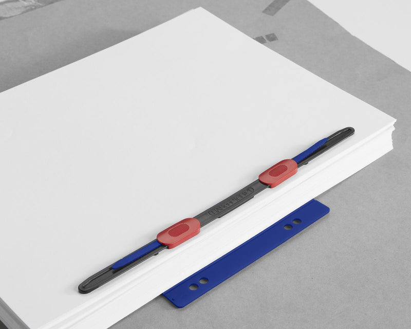 HASenPfeil ® 1 Heftstreifen für DIN A4 blau