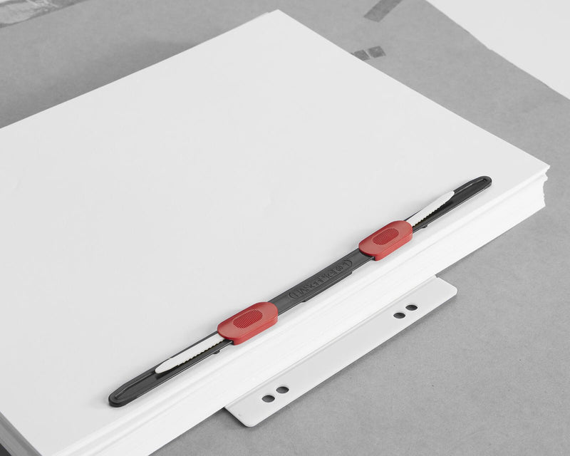 HASenPfeil ® 1 Heftstreifen für DIN A4 weiß
