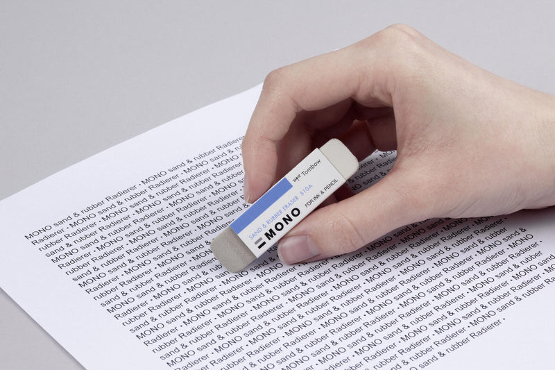 Tombow Radiergummi weiß, grau