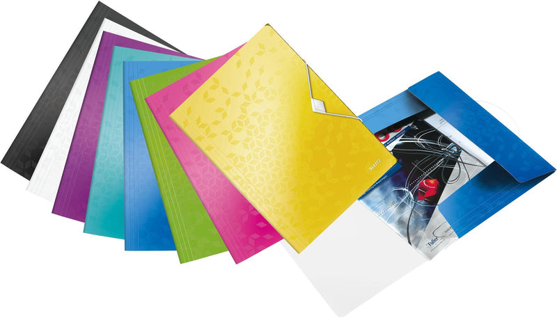 LEITZ Fächermappe DIN A4 6-Fach violett
