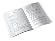 LEITZ Sichtbuch DIN A4 eisblau-metallic