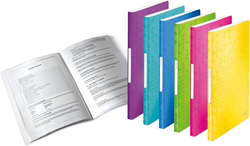 LEITZ Sichtbuch DIN A4 violett-metallic