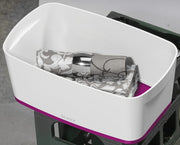 LEITZ Aufbewahrungsbox 5,0 l - 31,8 x 19,1 x 12,8 cm perlweiß/pink