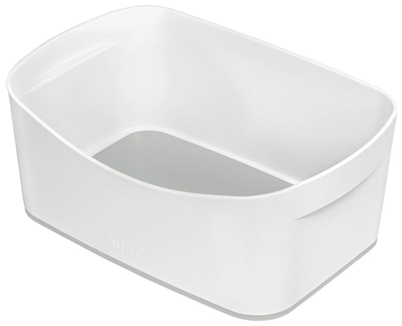 LEITZ Aufbewahrungsbox 3,0 l - 24,6 x 16,0 x 9,8 cm perlweiß/grau