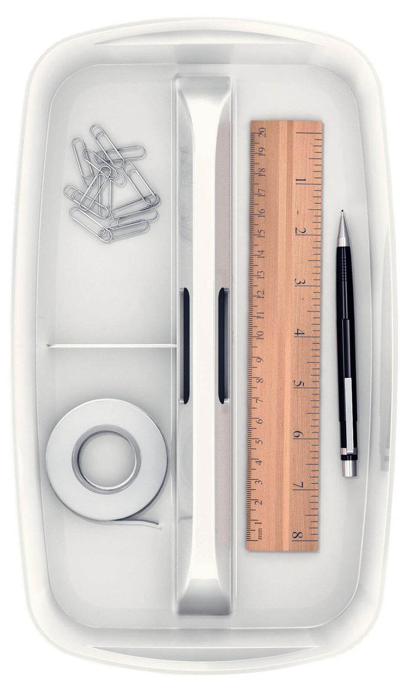 LEITZ Einsatz für Aufbewahrungsboxen 1,5 l - 30,7 x 18,1 x 5,6 cm perlweiß