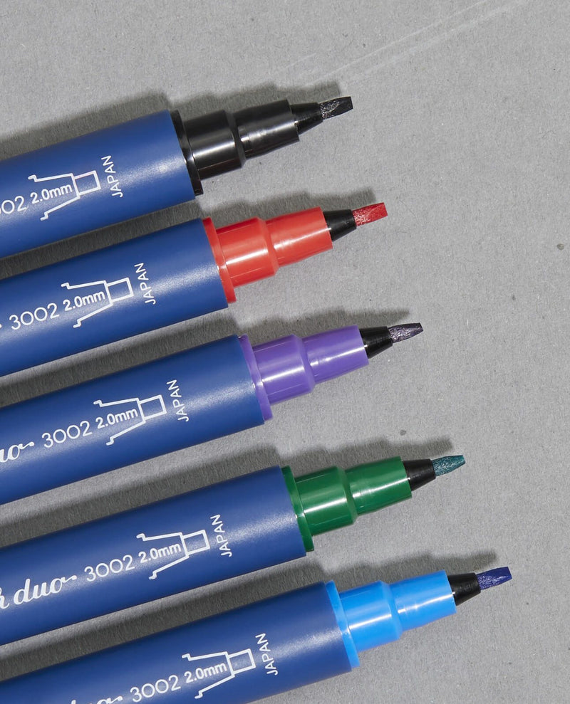 STAEDTLER Filzstifte STAEDTLER Kalligraphie Marker 2.0 + 3.5 mm Mehrfarbig