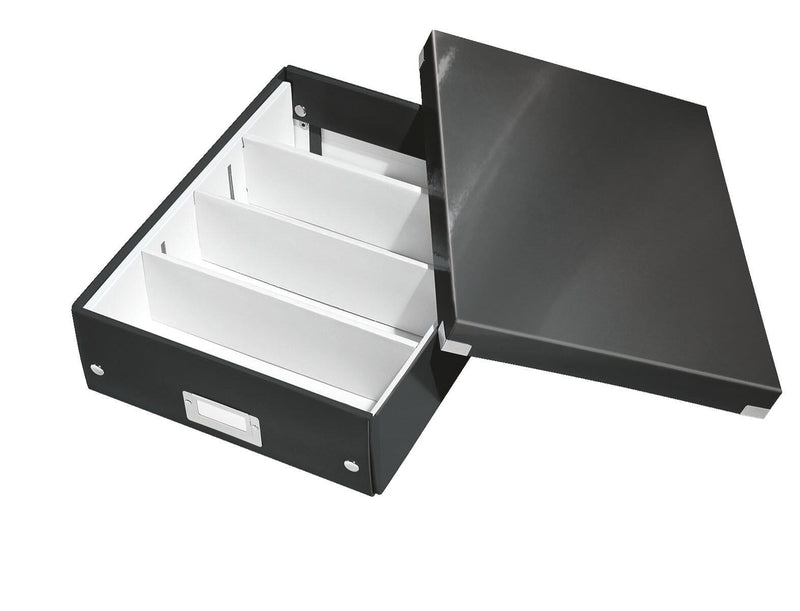 LEITZ Aufbewahrungsbox 900 Blatt - 28,0 x 37,0 x 10,0 cm schwarz