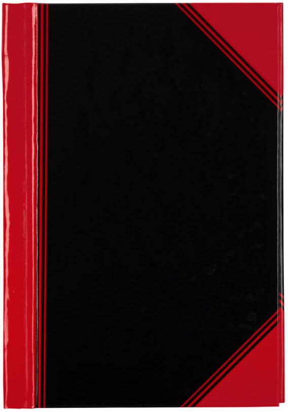 Bantex Notizbuch DIN A7 kariert, 192 Seiten