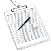 herlitz Klemmbrett DIN A4 glasklar