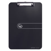 herlitz Klemmbrett DIN A4 opak schwarz