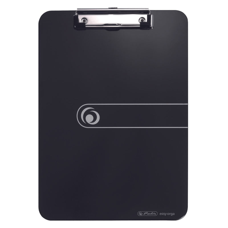 herlitz Klemmbrett DIN A4 opak schwarz
