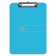 herlitz Klemmbrett DIN A4 transparent blau