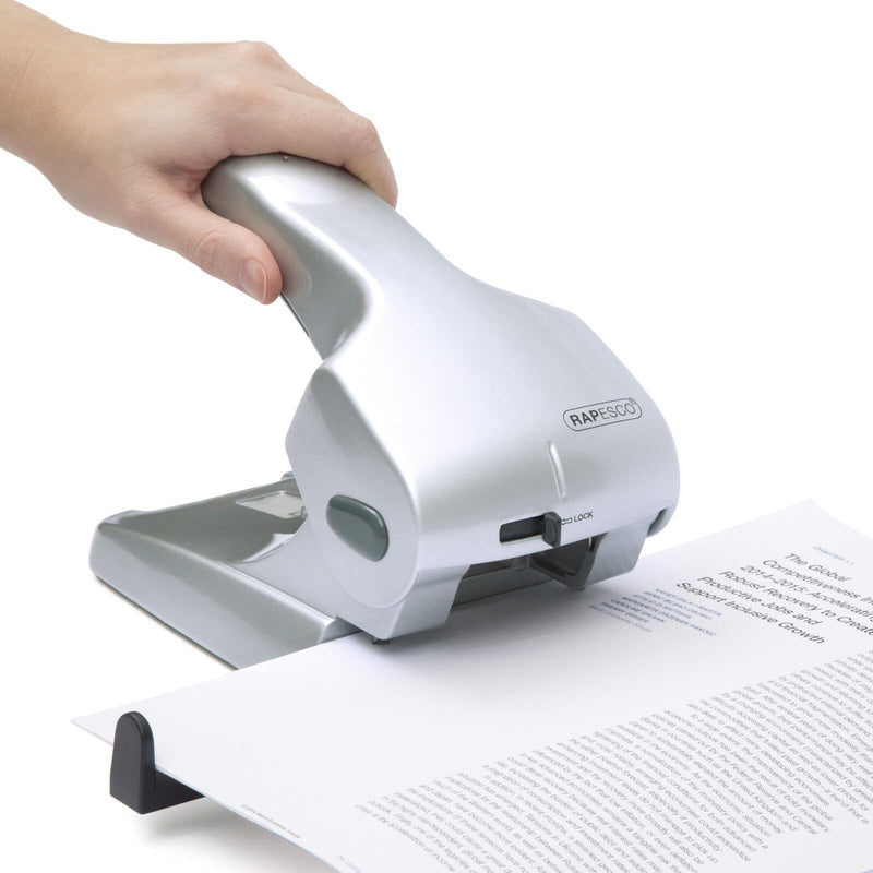 RAPESCO® Registraturlocher Zero-65 silber