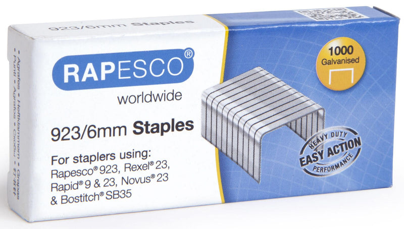 RAPESCO® Heftklammern 12.5 mm 23/6