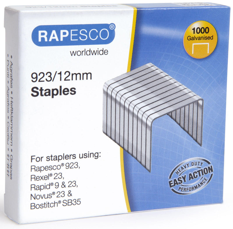 RAPESCO® Heftklammern 12.5 mm 23/12
