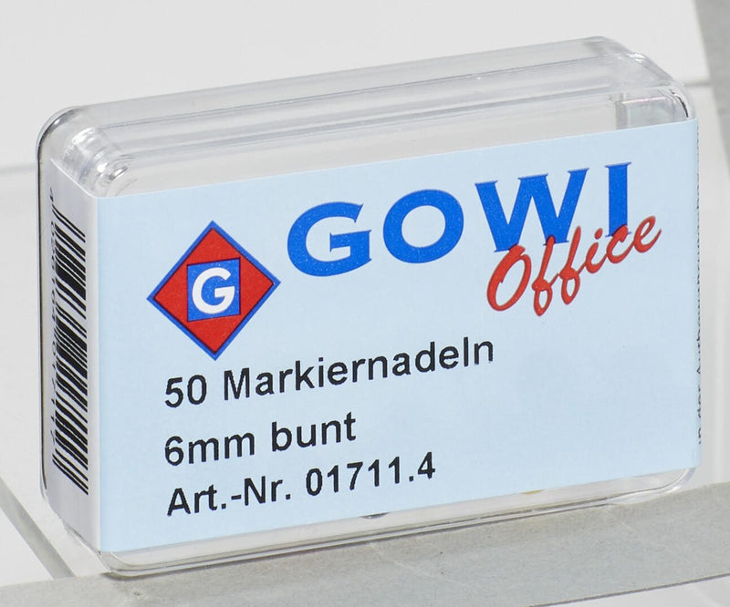 Gowi Pinnnadeln farbsortiert