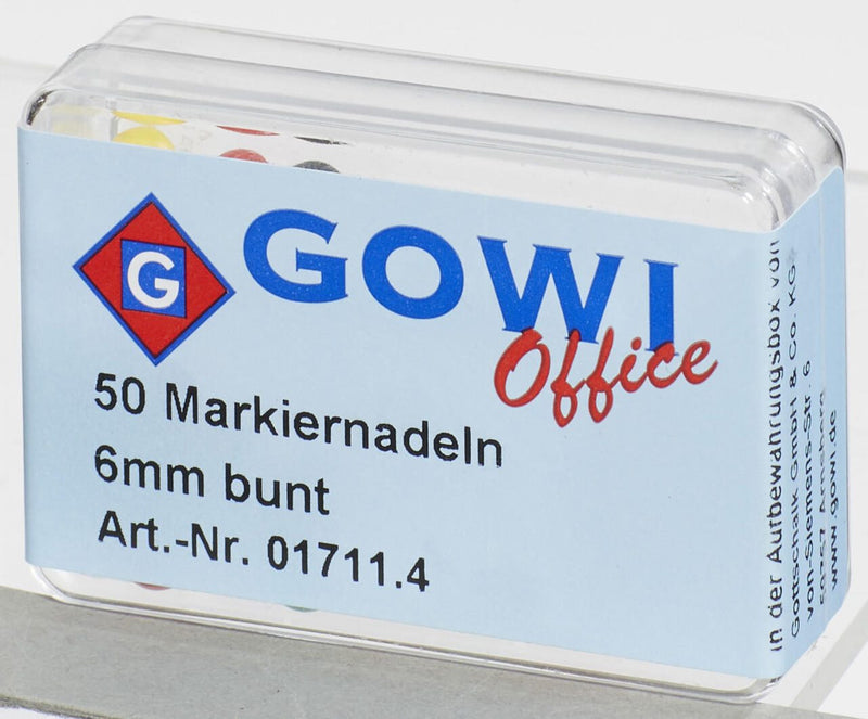 Gowi Pinnnadeln farbsortiert