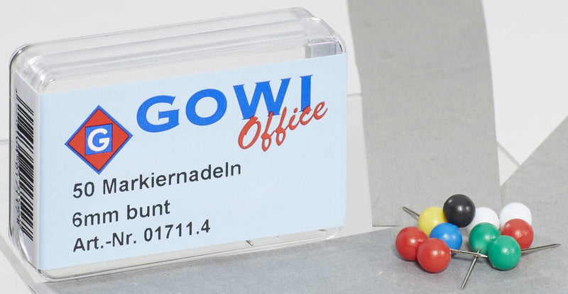 Gowi Pinnnadeln farbsortiert