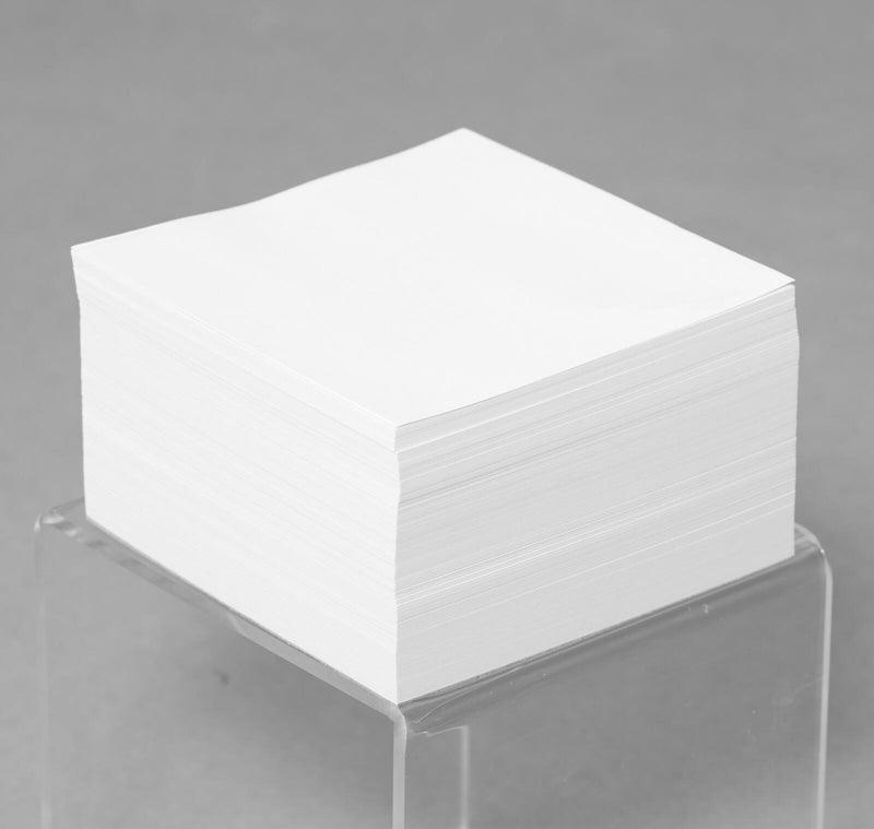 folia Zettelbox transparent pink inkl. 800 Notizzettel