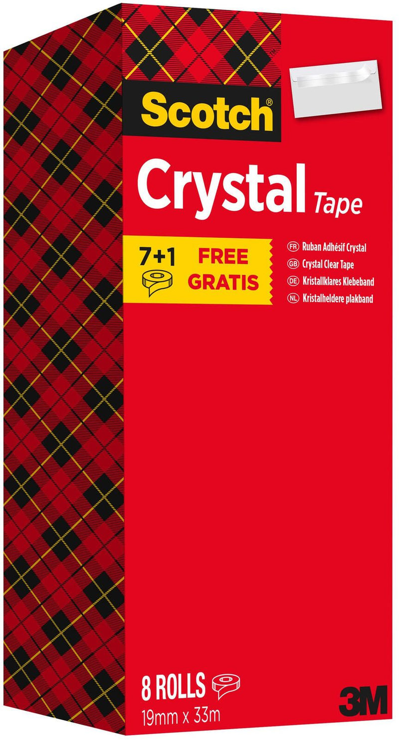 Scotch Klebefilm 19 mm x 33 m kristall-klar