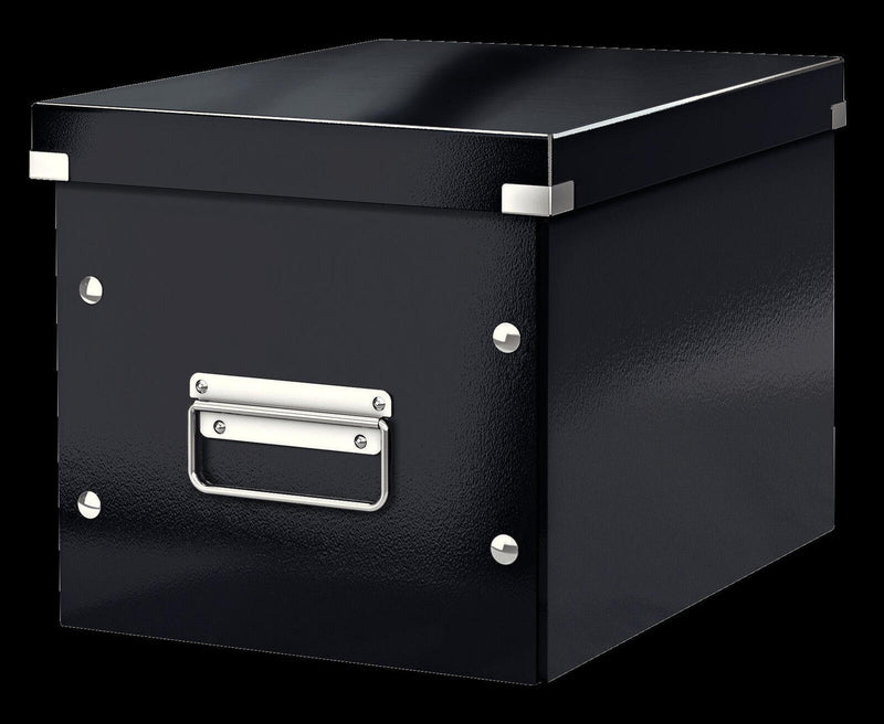 LEITZ Aufbewahrungsbox Click&Store 10,0 l - 26,0 x 26,0 x 24,0 cm schwarz