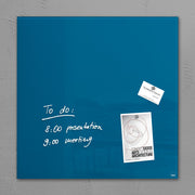 SIGEL Glas-Magnettafel 48,0 x 48,0 cm petrolblau