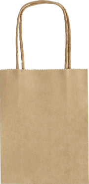 folia Tragetaschen 12,5 x 15,0 cm braun