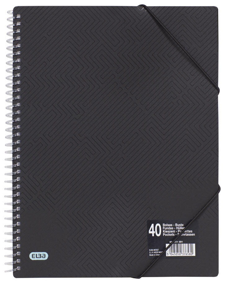 ELBA Sichtbuch DIN A4 schwarz