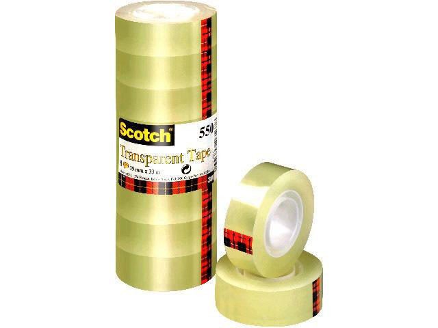 Scotch Klebefilm 19 mm x 33 m transparent