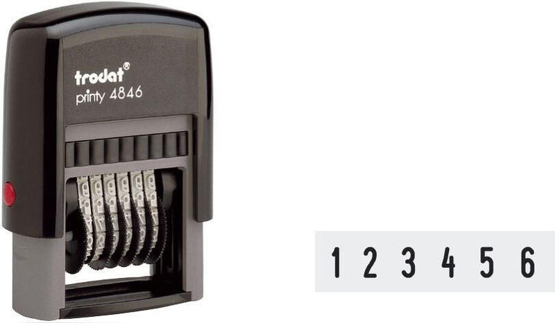 trodat Ziffernstempel printy 4846/6