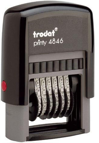 trodat Ziffernstempel printy 4846/6