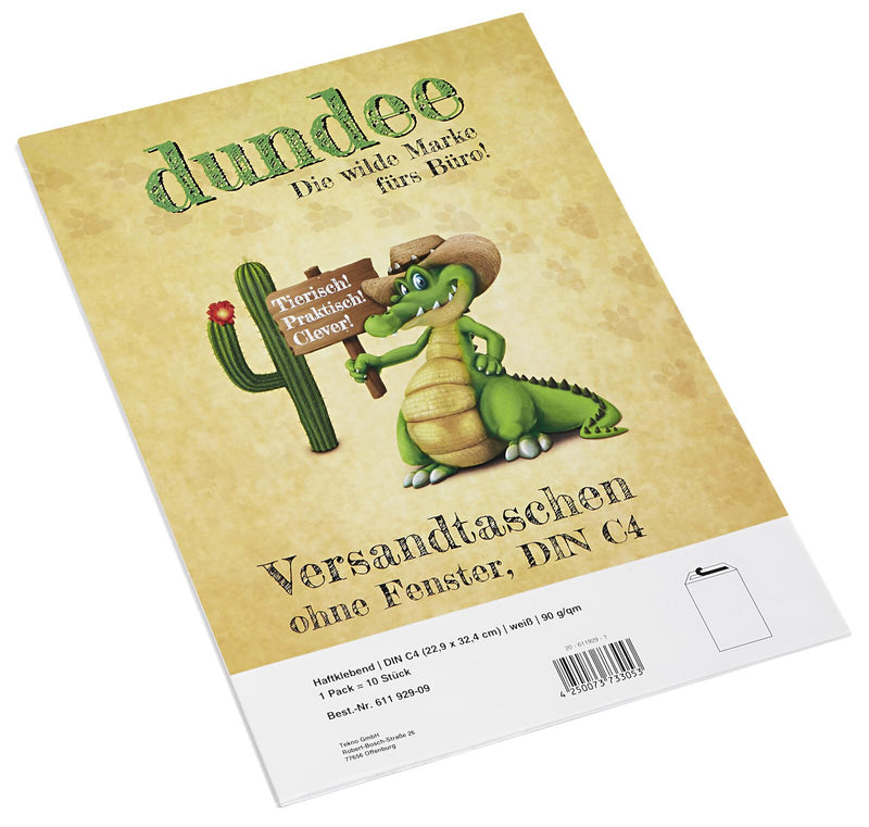 dundee Versandtaschen DIN C4 weiß