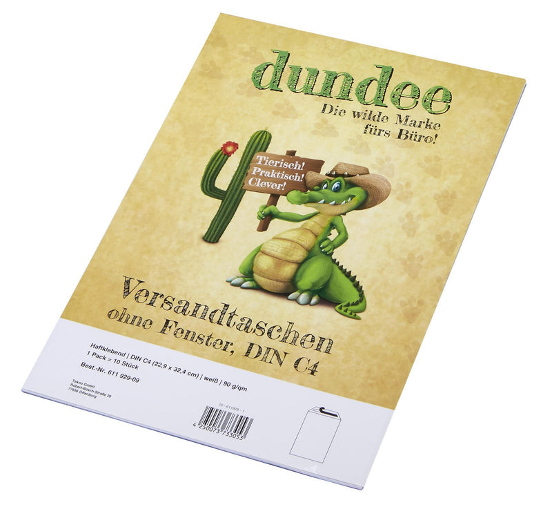 dundee Versandtaschen DIN C4 weiß