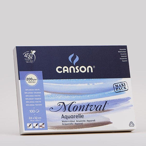 canson Aquarellblock 100 Blatt