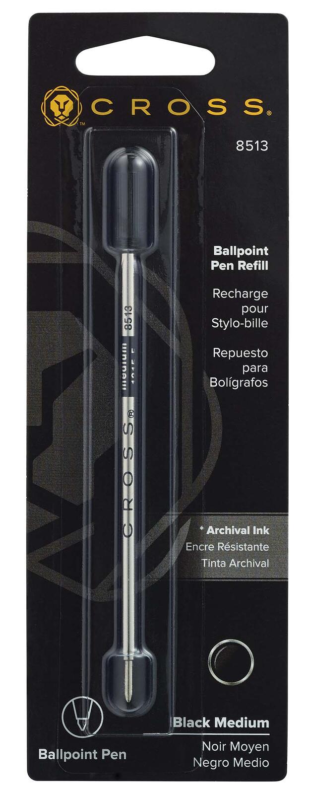 CROSS Kugelschreiberminen KS 0.1 mm Schwarz