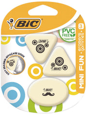 BIC® Radiergummis weiß