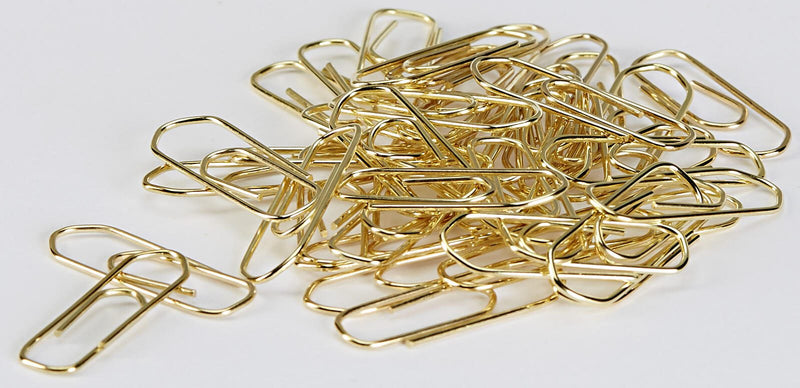Gowi Büroklammern Draht gold