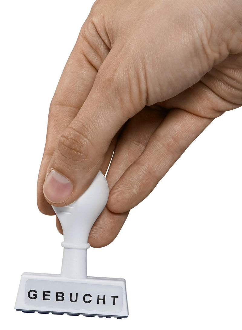 WEDO Textstempel 'GEBUCHT'